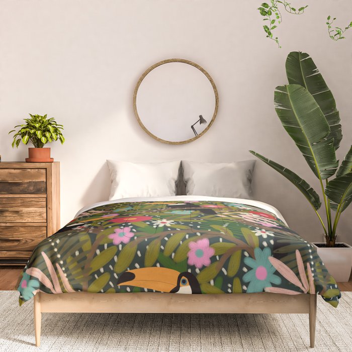 Toucan - Jungle  Comforter Gallery Image 3