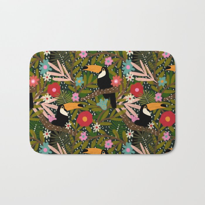Toucan - Jungle  Bath Mat Gallery Image 1