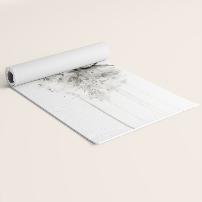Wolf Howling Yoga Mat Gallery Image 2