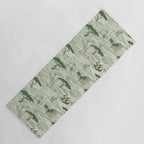Wildlife Safari Savannah green Yoga Mat Gallery Image 1