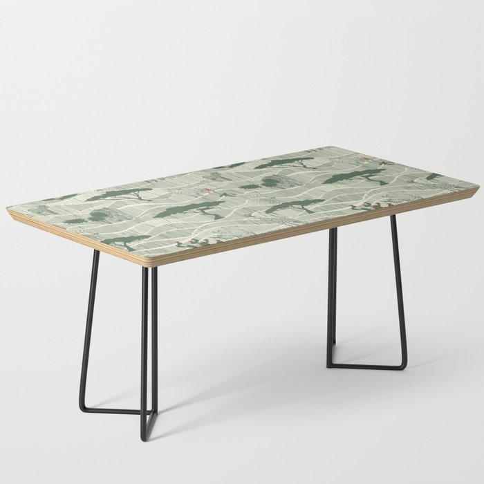 Wildlife Safari Savannah green Coffee Table Gallery Image 1