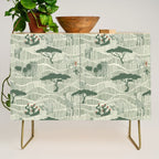Wildlife Safari Savannah green Credenza Gallery Image 1