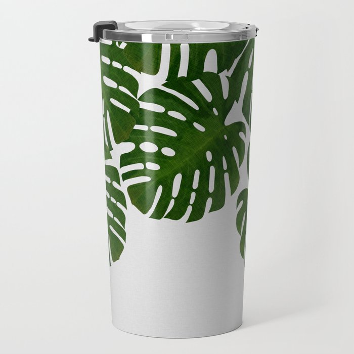 Monstera Leaf I Travel Mug Gallery Image 3