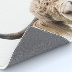 Peeking Highland Cow Rug Gallery Image 4