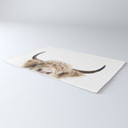 Peeking Highland Cow Rug Gallery Image 3