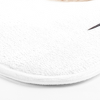 Peeking Highland Cow Bath Mat Gallery Image 3