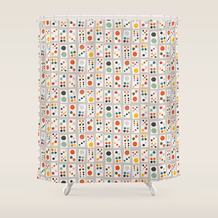 Domino Shower Curtain Gallery Image 1