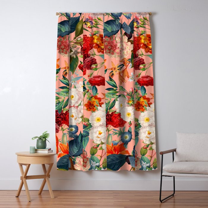 Chintzy Florals III Window Curtain Gallery Image 5