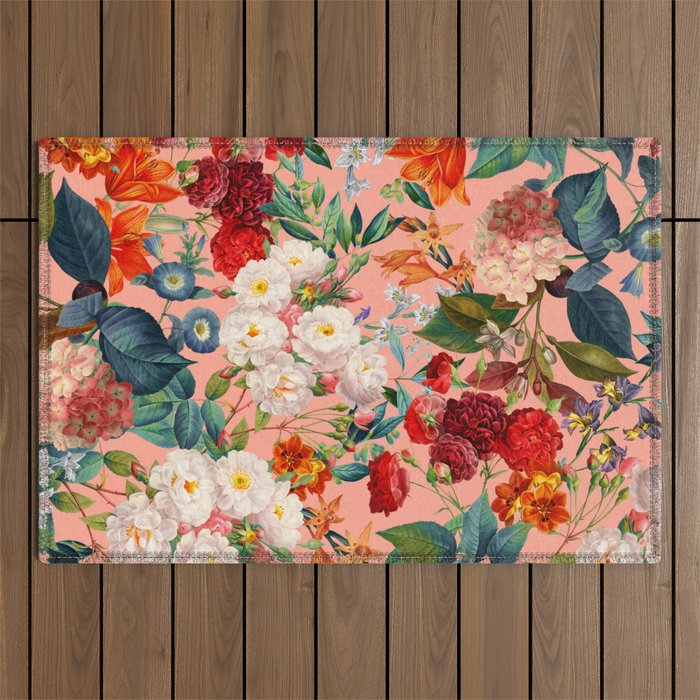 Chintzy Florals III Outdoor Rug Gallery Image 1