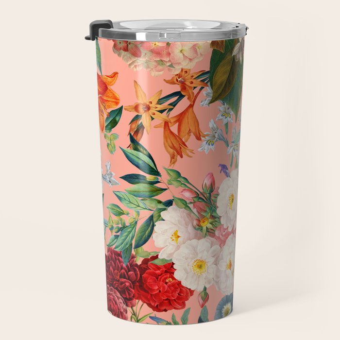 Chintzy Florals III Travel Mug Gallery Image 3