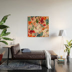 Chintzy Florals III Wood Wall Art Gallery Image 2