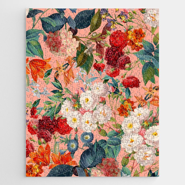 Chintzy Florals III Jigsaw Puzzle Gallery Image 1