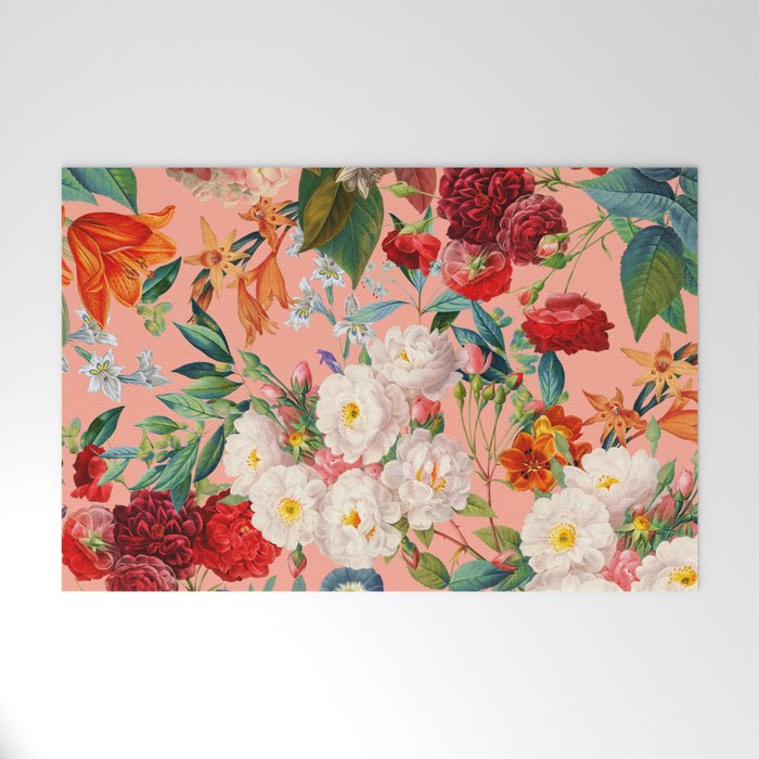 Chintzy Florals III Welcome Mat Gallery Image 1