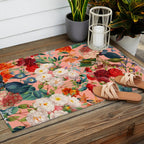 Chintzy Florals III Outdoor Rug Gallery Image 2