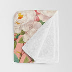 Chintzy Florals III Throw Blanket Gallery Image 3