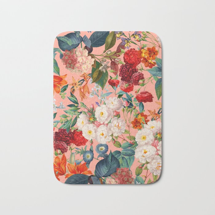 Chintzy Florals III Bath Mat Gallery Image 1