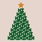Winter Market | 05 - Festive Christmas Tree Green And Neutral Modern Holiday Coffee Mug Gallery Image 2