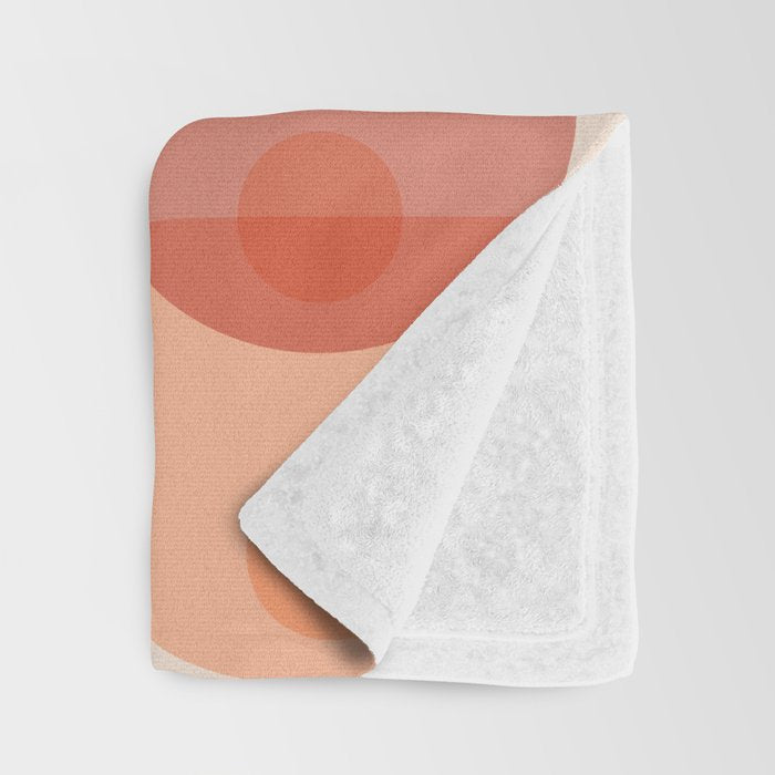 Mid Century Boobs Abstract Throw Blanket Gallery Image 3
