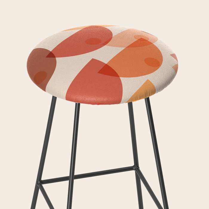 Mid Century Boobs Abstract Stool Gallery Image 2