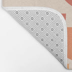 Mid Century Boobs Abstract Bath Mat Gallery Image 2