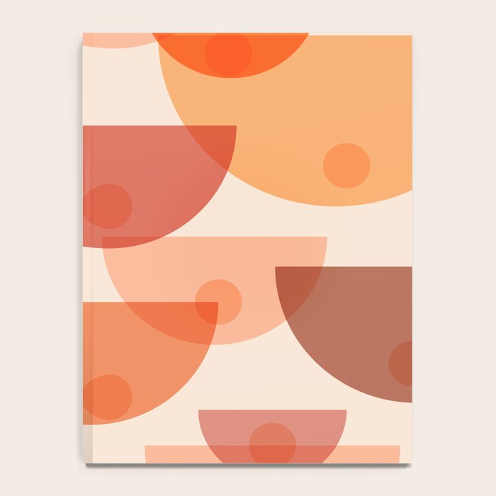 Mid Century Boobs Abstract Notebook Gallery Image 4