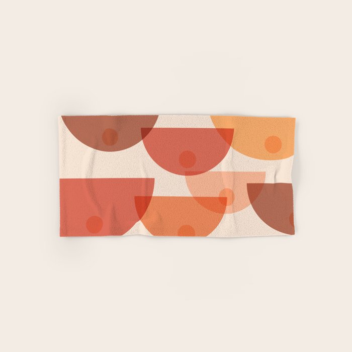 Mid Century Boobs Abstract Bath Towel Gallery Image 1