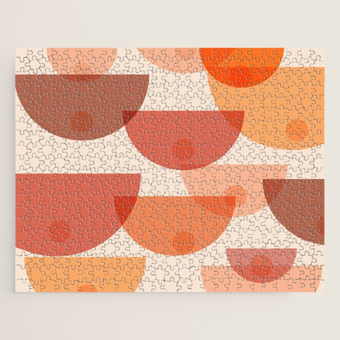 Mid Century Boobs Abstract Jigsaw Puzzle Gallery Image 1