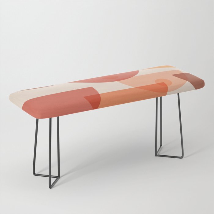 Mid Century Boobs Abstract Bench Gallery Image 1