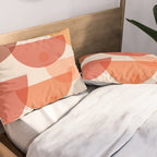 Mid Century Boobs Abstract Pillow Sham Gallery Image 2