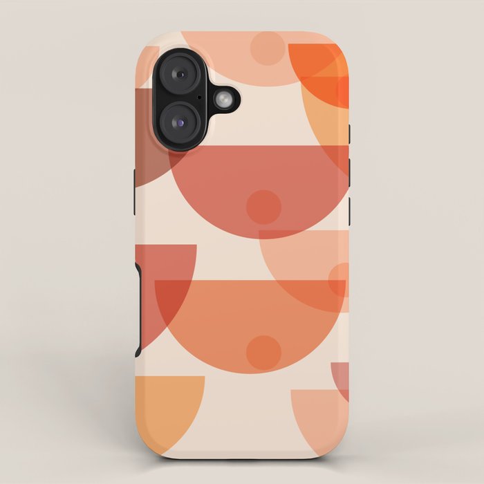 Mid Century Boobs Abstract iPhone Case Gallery Image 1