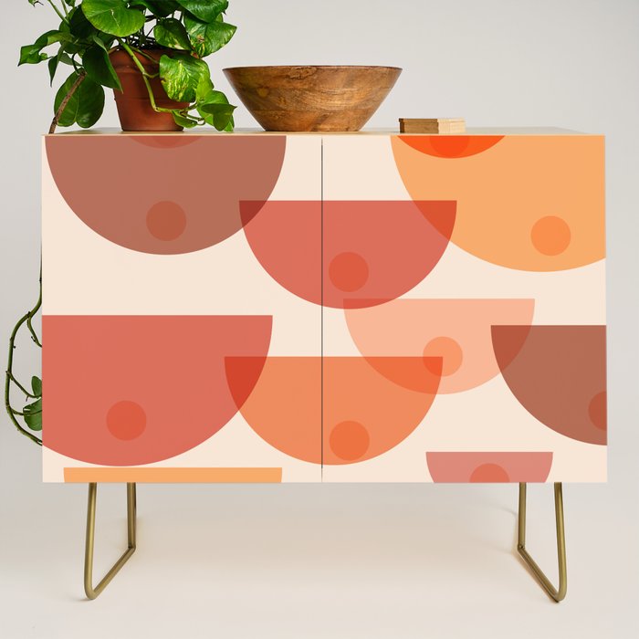 Mid Century Boobs Abstract Credenza Gallery Image 1
