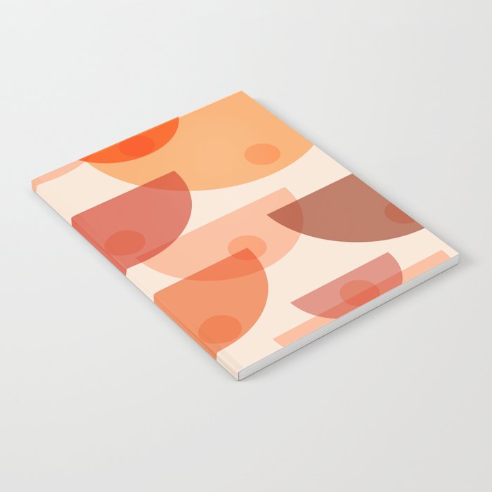 Mid Century Boobs Abstract Notebook Gallery Image 1