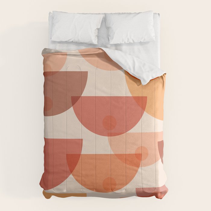 Mid Century Boobs Abstract Comforter Gallery Image 6