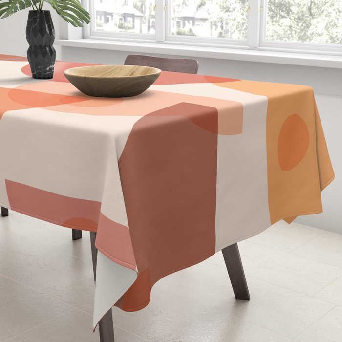 Mid Century Boobs Abstract Tablecloth Gallery Image 3