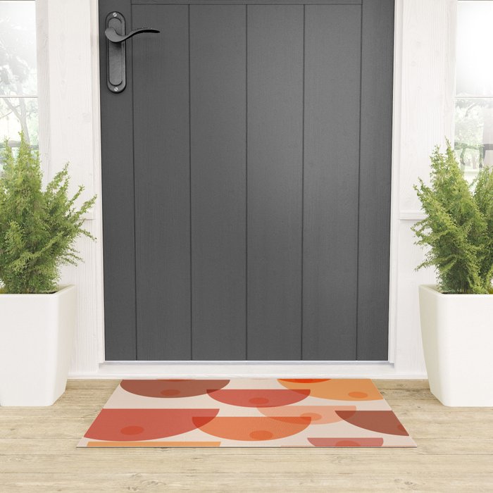 Mid Century Boobs Abstract Welcome Mat Gallery Image 3