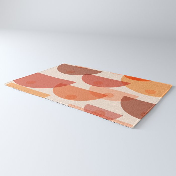 Mid Century Boobs Abstract Rug Gallery Image 3