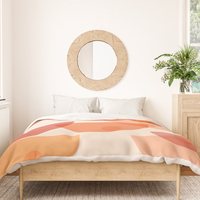 Mid Century Boobs Abstract Duvet Cover Gallery Image 3