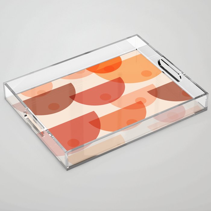 Mid Century Boobs Abstract Acrylic Tray Gallery Image 1