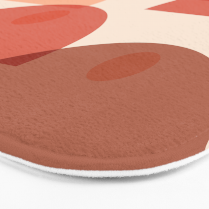 Mid Century Boobs Abstract Bath Mat Gallery Image 3