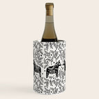Swedish Dala Horses - Black Palette Wine Chiller Gallery Image 3