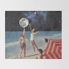 Reaching for the Moon Throw Blanket Gallery Image 2