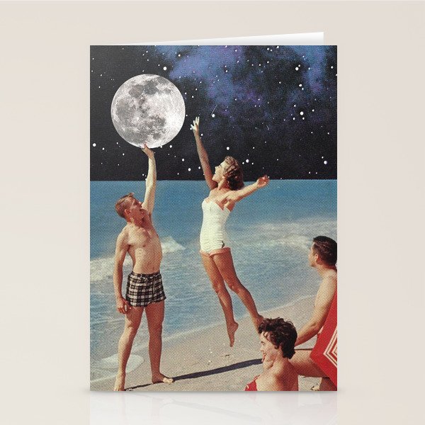 Reaching for the Moon Stationery Card Gallery Image 2