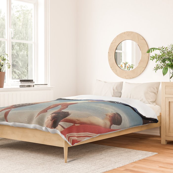 Reaching for the Moon Duvet Cover Gallery Image 2