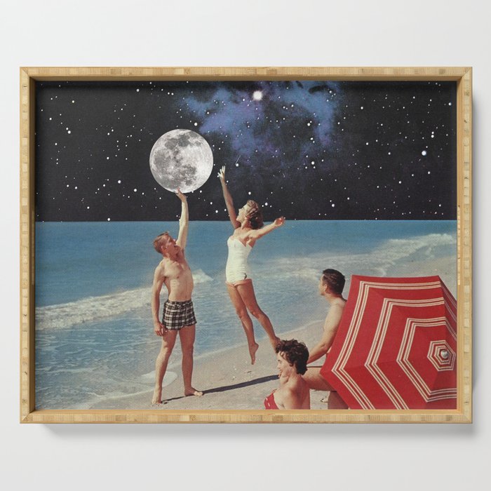 Reaching for the Moon Serving Tray Gallery Image 1
