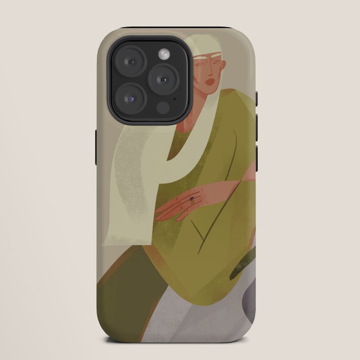 girl with a flower iPhone Case Gallery Image 11