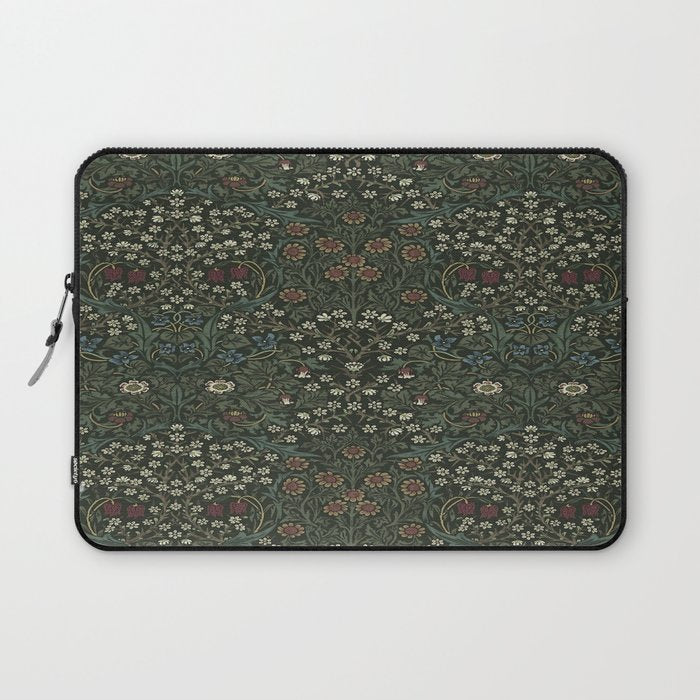 William Morris Blackthorn,No,01. Laptop Sleeve Gallery Image 1