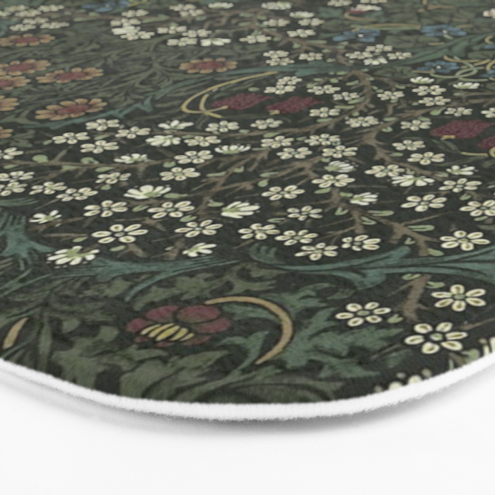 William Morris Blackthorn,No,01. Bath Mat Gallery Image 3