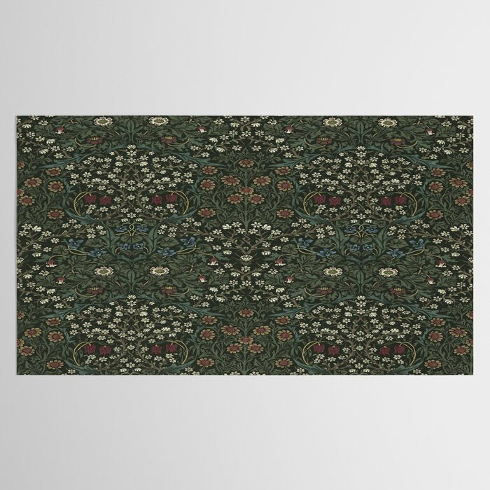 William Morris Blackthorn,No,01. Tablecloth Gallery Image 2