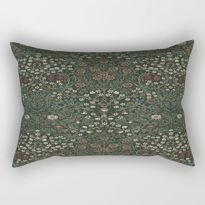 William Morris Blackthorn,No,01. Rectangular Pillow Gallery Image 1