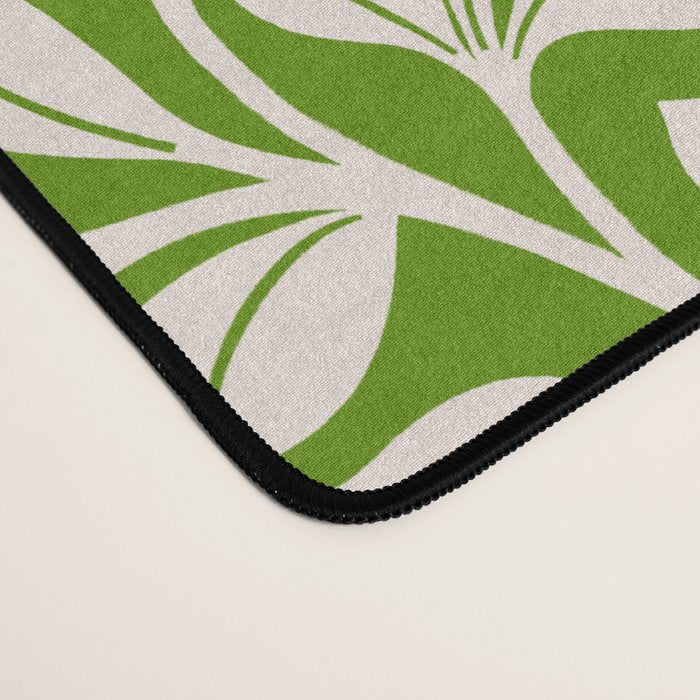 Tropical Vines Pattern - Green Desk Mat Gallery Image 4